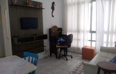 Imagem: O apartamento possui 1 Dormitório, 2 Banheiros, 1 Vaga na garagem