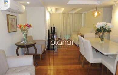 Imagem: O apartamento na cobertura possui 3 Dormitórios, 4 Banheiros