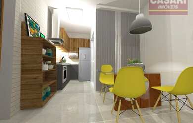 Imagem: O apartamento possui 2 Dormitórios, 3 Banheiros, 1 Vaga na