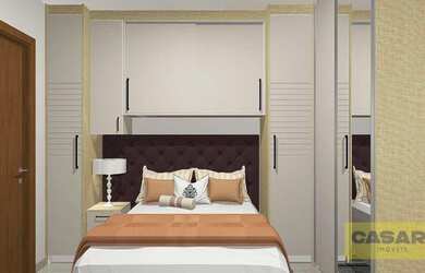 Imagem: O apartamento possui 2 Dormitórios, 2 Banheiros, 1 Vaga na