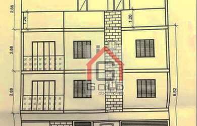 Imagem: O apartamento possui 3 Dormitórios, 2 Banheiros, 1 Vaga na