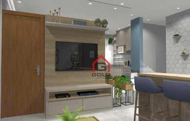 Imagem 2: Apartamento com 2 dormitórios à venda, 102 m² por R$ 480.000,00 - Vila...