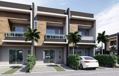 Imagem: A casa em condomínio possui 3 Dormitórios, 2 Banheiros, 1