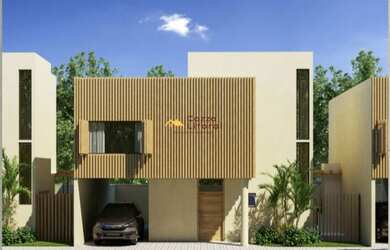 Imagem: A casa em condomínio possui 3 Dormitórios, 3 Banheiros, 2