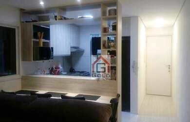 Imagem 2: Apartamento com 2 dormitórios à venda, 53 m² por R$ 290.000,00 - Santa Teresinha - Santo A