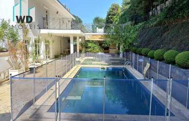 Imagem 9: Mansão Tamboré 1. Piscina, Churrasqueira, VarandaeÁrea de serviço