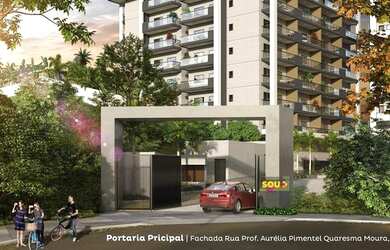 Imagem: A casa possui 1 Dormitório, 1 Banheiro, 1 Vaga na garagem e