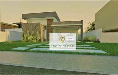 Imagem 1: Casa alto padrão e piscina no Viverde I, Rio das Ostras