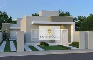 Imagem: A casa possui 2 Dormitórios, 2 Banheiros, 2 Vagas na garagem