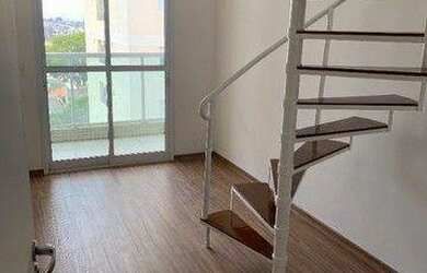 Imagem: O apartamento na cobertura possui 2 Dormitórios, 2 Banheiros