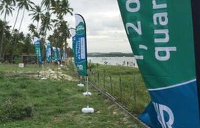 Imagem: O apartamento possui 1 Dormitório, 1 Banheiro, 1 Vaga na garagem