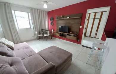 Imagem: O apartamento possui 1 Dormitório, 1 Banheiro, 1 Vaga na garagem