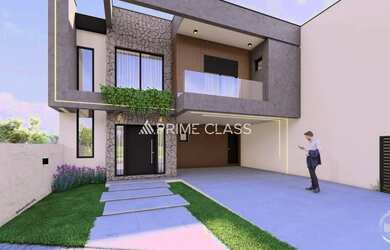 Imagem: A casa possui 3 Dormitórios, 4 Banheiros, 2 Vagas na garagem