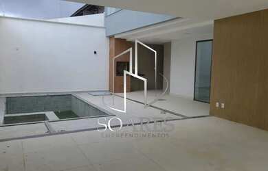 Imagem: A casa possui 3 Dormitórios, 4 Banheiros, 2 Vagas na garagem