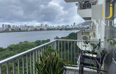 Imagem 2: Apartamento com 2 dormitórios à venda, 78 m² por R$ 1.600.000,00 - Lagoa - Rio de Janeiro