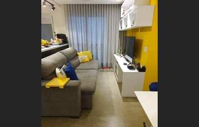 Imagem: O apartamento possui 2 Dormitórios, 2 Banheiros, 1 Vaga na