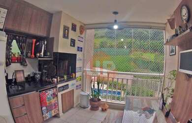 Imagem: O apartamento possui 3 Dormitórios, 2 Banheiros, 2 Vagas na