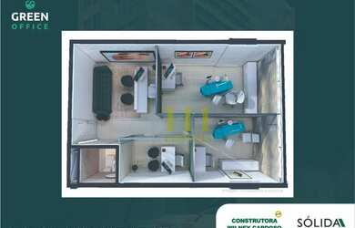 Imagem 3: Sala, 50 m² - venda por R$ 476.910,38 ou aluguel por R$ 3.535,00/mês...