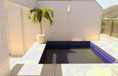 Imagem: O apartamento na cobertura possui 3 Dormitórios, 2 Banheiros