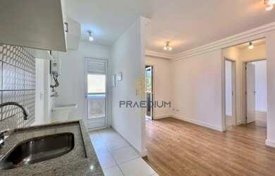 Imagem: O apartamento possui 2 Dormitórios, 2 Banheiros, 2 Vagas na