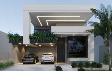 Imagem: A casa em condomínio possui 3 Dormitórios, 4 Banheiros, 242m²