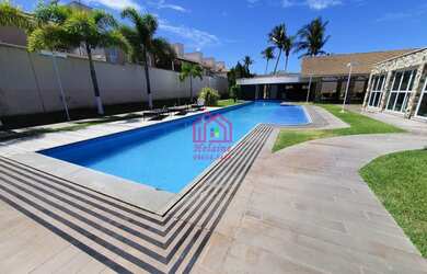 Imagem: A casa em condomínio possui 4 Dormitórios, 4 Banheiros, 2