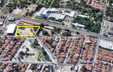 Imagem: O terreno possui 9.785m² de Área e está localizado em Passaré