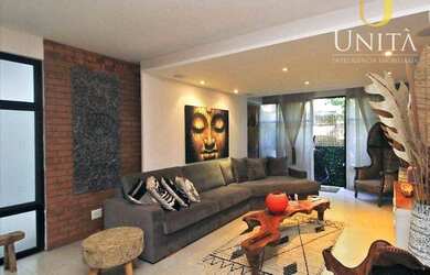 Imagem: A casa em condomínio possui 3 Dormitórios, 4 Banheiros, 3