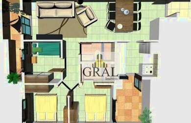 Imagem 5: Cobertura à venda, 95 m² por R$ 530.000,00 - Paraíso - Santo André/SP