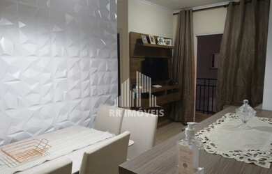 Imagem: O apartamento possui 2 Dormitórios, 1 Banheiro, 1 Vaga na garagem