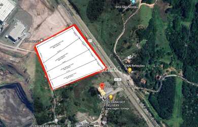 Imagem: O terreno possui 14.600m² de Área e está localizado em Terras