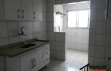 Imagem: O apartamento possui 2 Dormitórios, 1 Banheiro, 2 Vagas na