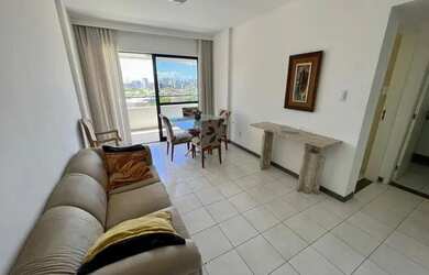 Imagem 2: Apartamento mobiliado, 1/4, varanda, andar alto, vista livre, Itaigara