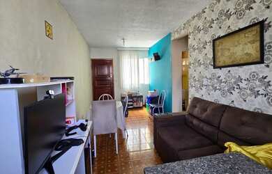 Imagem: O apartamento possui 1 Dormitório, 1 Banheiro, 1 Vaga na garagem