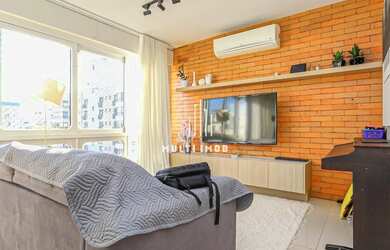 Imagem: O apartamento na cobertura possui 4 Dormitórios, 4 Banheiros