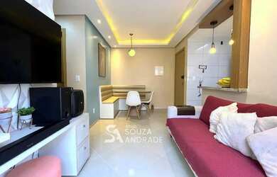 Imagem: O apartamento possui 2 Dormitórios, 2 Banheiros e 53m² de