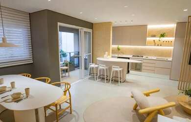 Imagem: O apartamento possui 2 Dormitórios, 2 Banheiros, 1 Vaga na