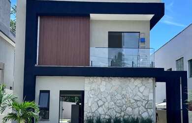 Imagem: A casa em condomínio possui 3 Dormitórios, 5 Banheiros, 3