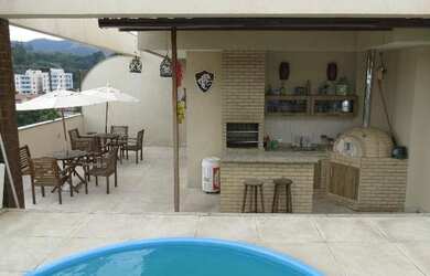 Imagem: O apartamento na cobertura possui 3 Dormitórios, 4 Banheiros