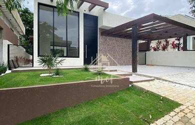 Imagem: A casa em condomínio possui 3 Dormitórios, 4 Banheiros, 2