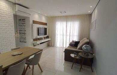 Imagem: O apartamento possui 1 Dormitório, 1 Banheiro, 1 Vaga na garagem