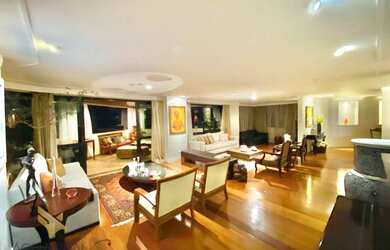 Imagem: O apartamento possui 5 Dormitórios, 5 Banheiros, 4 Vagas na