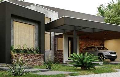 Imagem: A casa em condomínio possui 3 Dormitórios, 4 Banheiros, 4