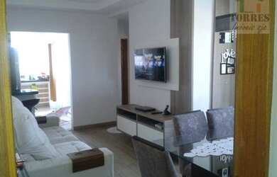 Imagem: O apartamento possui 2 Dormitórios, 2 Banheiros, 1 Vaga na