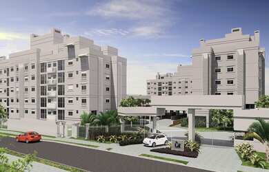 Imagem: O apartamento na cobertura possui 3 Dormitórios, 3 Banheiros