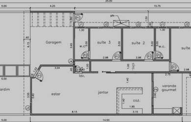 Imagem: A casa em condomínio possui 3 Dormitórios, 5 Banheiros, 2