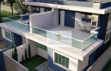 Imagem: A casa possui 3 Dormitórios, 3 Banheiros, 2 Vagas na garagem