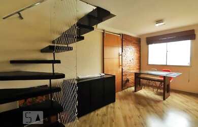 Imagem: O apartamento na cobertura possui 2 Dormitórios, 2 Banheiros