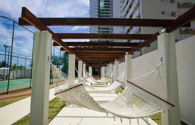 Imagem: O apartamento possui 3 Dormitórios, 1 Banheiro, 1 Vaga na garagem