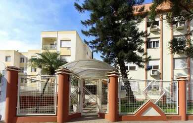 Imagem: O apartamento possui 1 Dormitório, 1 Banheiro, 1 Vaga na garagem